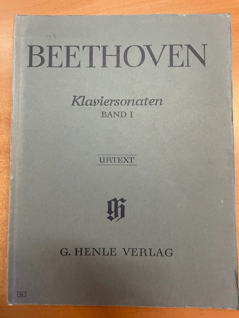 Beethoven Klaviersonaten volume 1