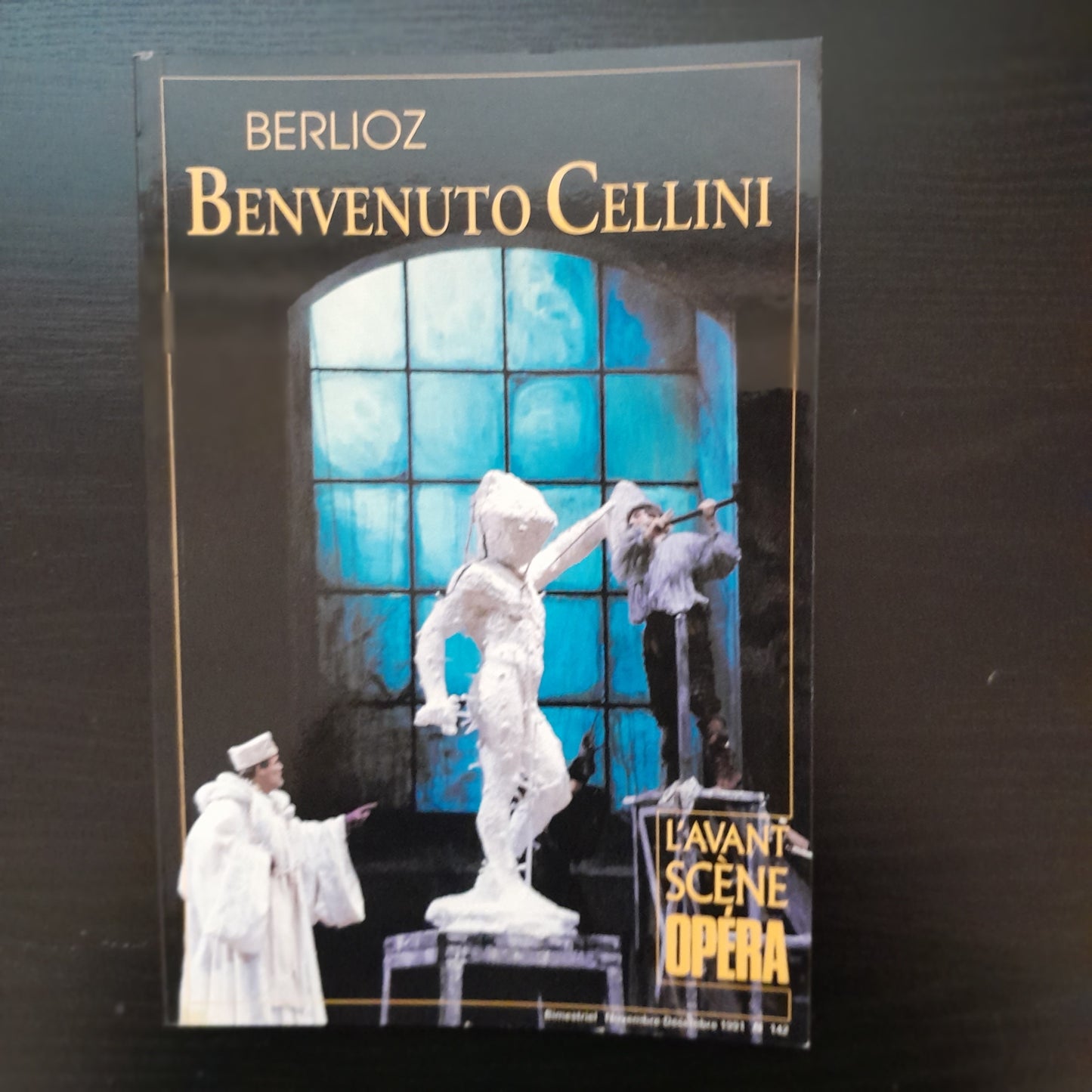 Berlioz revue "Avant-Scène" Opéra n° 142: Benvenuto Cellini