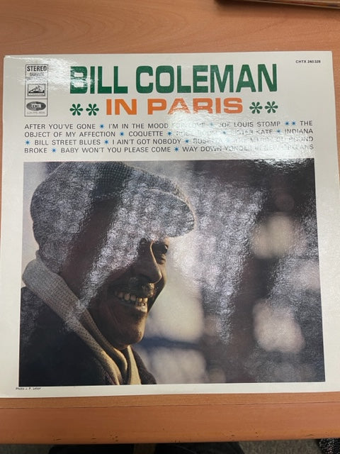 Vinyle Bill Coleman in Paris
