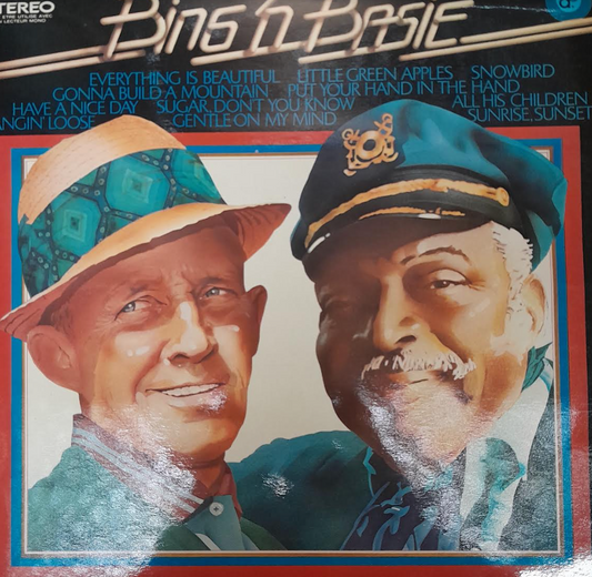 Vinyle Bing Crosby et Count Basie Bing 'n Basie- 3000 partitions, livres et vinyles d'occasion en vente sur notre site internet gastonmusicclub.fr Gaston Music Store