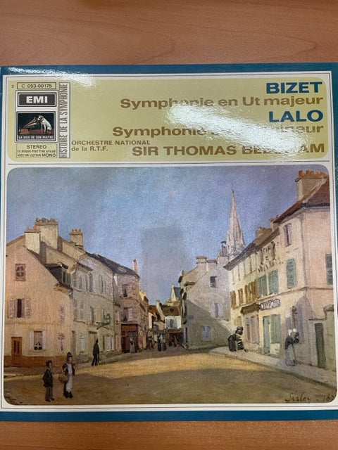 Vinyle Bizet - Lalo Symphonie En Ut Majeur - Symphonie En Sol Mineur