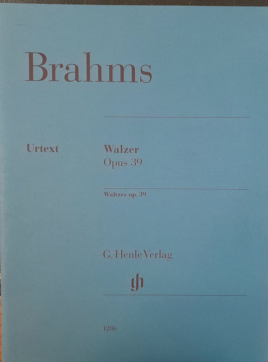 Johannes Brahms Walzer opus 39 pour piano-3000 partitions, livres et vinyles d'occasion en vente sur notre site internet gastonmusicclub.fr Gaston Music Store