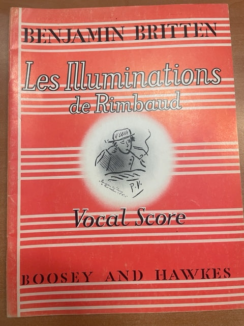 Benjamin Britten Les Illuminations de Rimbaud Opus 18 pour voix et piano