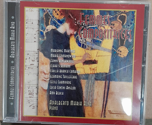 CD Femmes compositrices Adalberto Maria Riva au piano