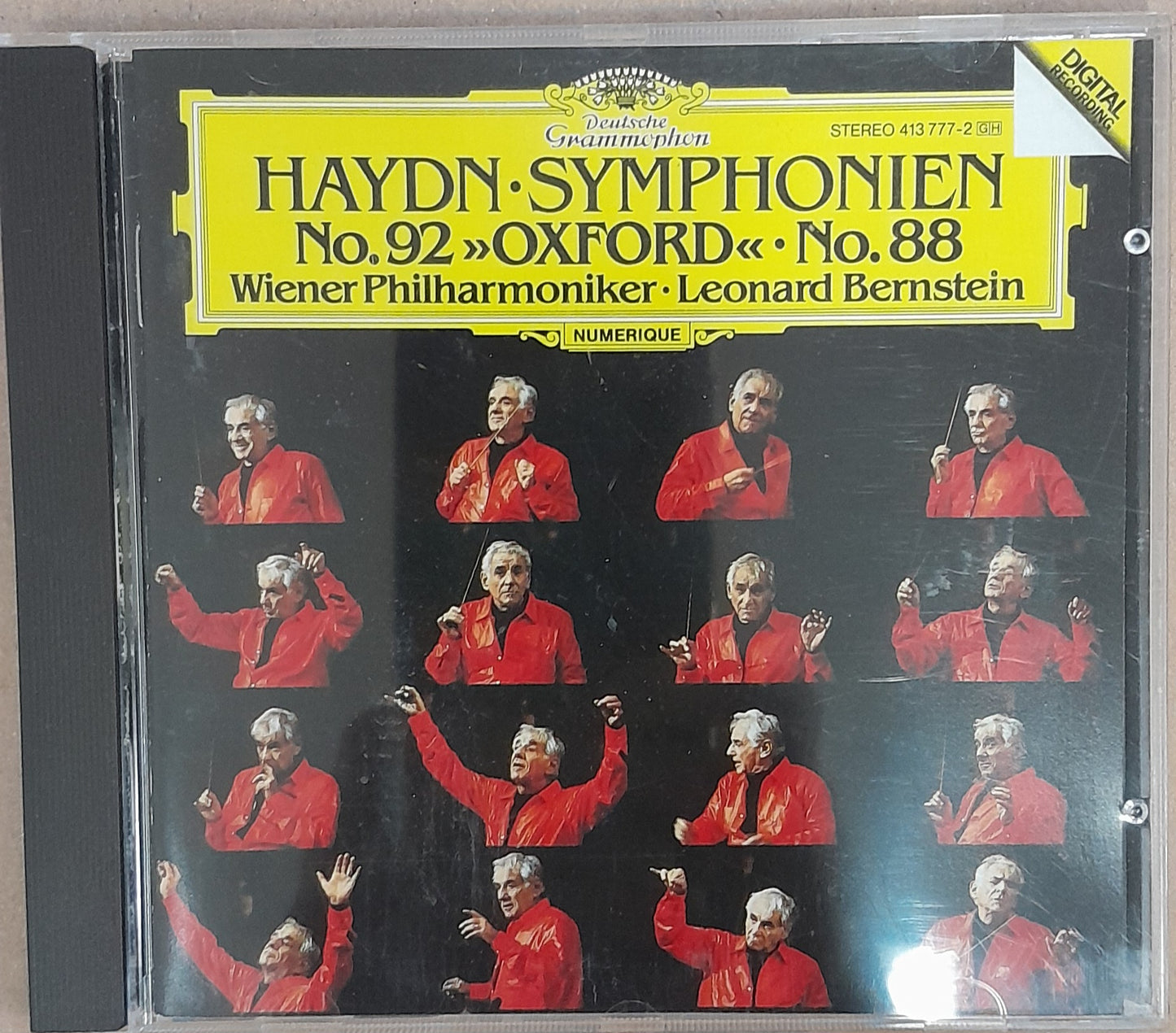 CD Leonard Bernstein Joseph Haydn Symphonie n°92 "Oxford" / Symphonie n° 88 en sol