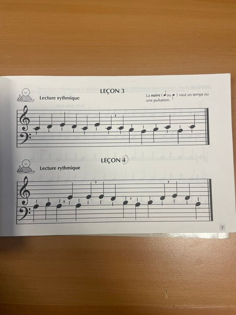 Cahier d'initiation musicale Sergio Arriagada
