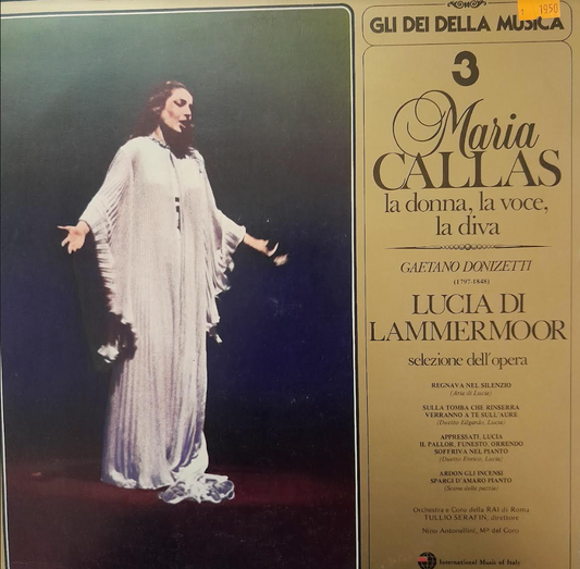 Vinyle Donizetti Maria Callas Lucia di Lamermoor - selezione dell'opera