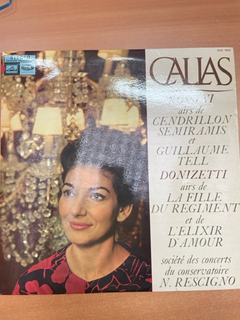 Vinyle Rossini - Donizetti Maria Callas