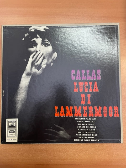 Vinyle Gaetano Donizetti Maria Callas Lucia di Lammermoor (2 disques )-3000 partitions, livres et vinyles d'occasion en vente sur notre site internet gastonmusicclub.fr Gaston Music Store