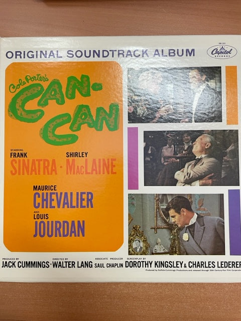 Vinyle Cole Porter Can- Can, Original soundtrack album -3000 partitions, livres et vinyles d'occasion en vente sur notre site internet gastonmusicclub.fr Gaston Music Store