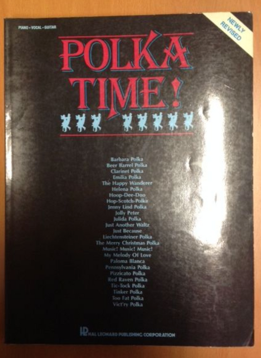 Polka time! 25 standards, partition pour Piano,Chant et Guitare