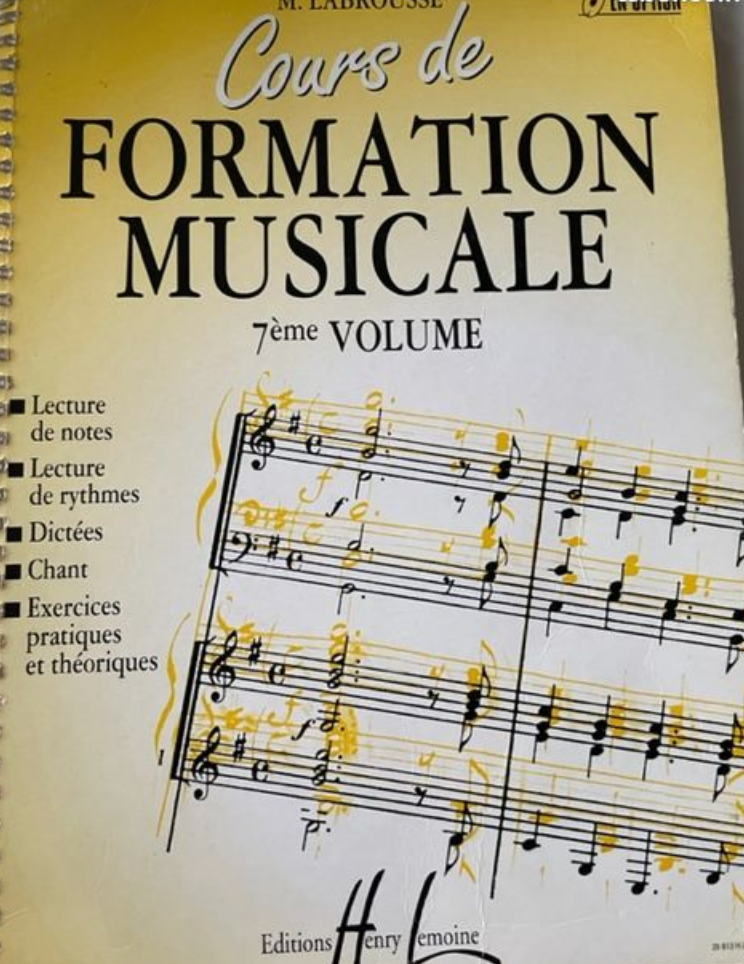 Marguerite Labrousse Cours de Formation Musicale Volume 7