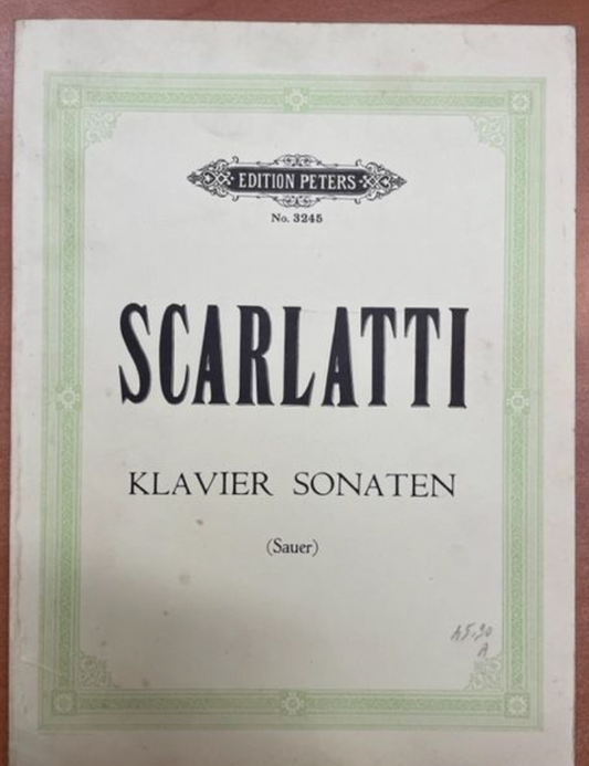 Scarlatti 24 Keyboard Sonatas in Progressive Order partition piano