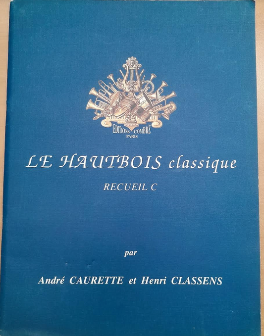 Henri Classens Le Hautbois classique recueil C-3000 partitions, livres et vinyles d'occasion  en vente sur notre site internet gastonmusicclub.fr Gaston Music Store