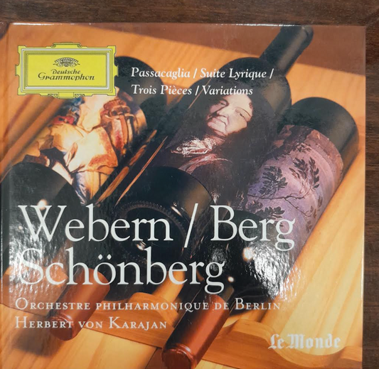 CD Webern Berg Schönberg-3000 partitions, livres et vinyles d'occasion  en vente sur notre site internet gastonmusicclub.fr Gaston Music Store