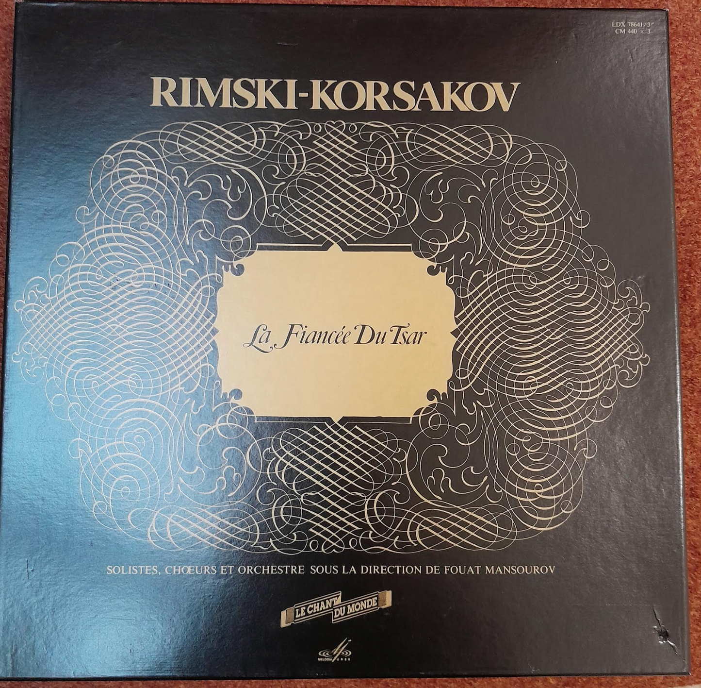 Vinyle Rimsky-Korsakov La fiancée du Tsar (3 disques + livret)