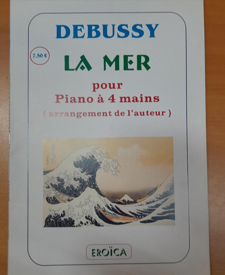 Claude Debussy 6 épigraphes antiques partition pour piano à 4 mains