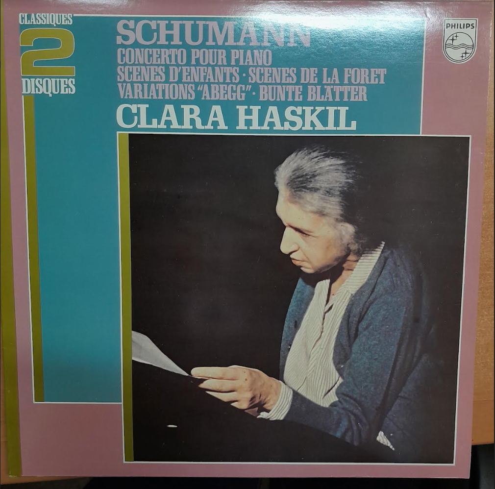 Coffret Vinyle 2 LP Robert Schumann Clara Haskil, piano