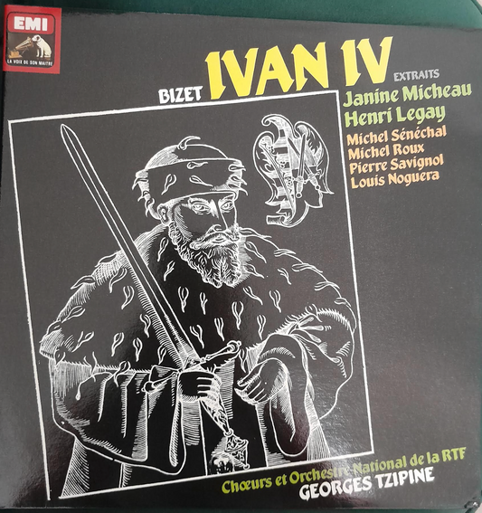 Vinyle Georges Bizet Ivan IV, extraits