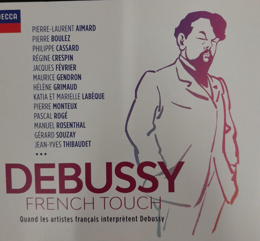 Coffret 3 CD Claude Debussy -  Debussy  French Touch: Quand les artistes français interprètent Debussy-3000 partitions, livres et vinyles d'occasion en vente sur notre site internet gastonmusicclub.fr Gaston Music Store