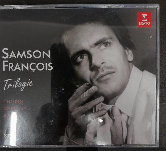 Coffret 3 CD Chopin - Debussy - Ravel Samson François Trilogie-3000 partitions, livres et vinyles d'occasion en vente sur notre site internet gastonmusicclub.fr Gaston Music Store