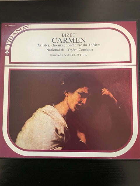 Vinyle Georges Bizet Carmen opéra en 4 actes (3 disques)