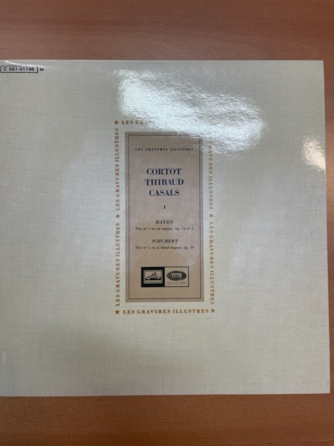 Vinyle Haydn Trio n°1 en sol majeur - Schubert Triio n°1 en si bémol majeur