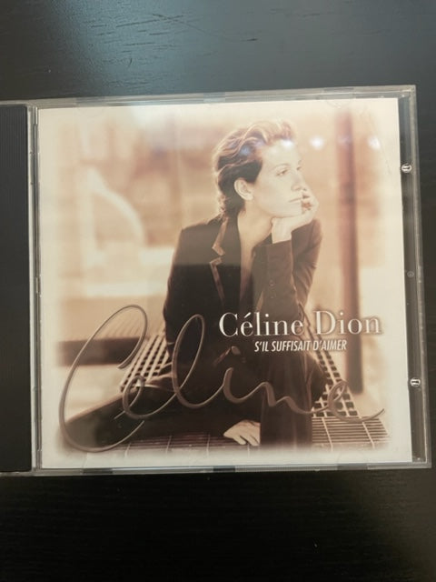 CD Céline Dion S'il suffisait d'aimer Jean Jacques Goldman-3000 partitions, livres et vinyles d'occasion en vente sur notre site internet gastonmusicclub.fr Gaston Music Store