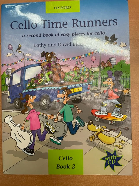 Kathy Blackwell Cello Time Runners Book 2 PAS DE CD