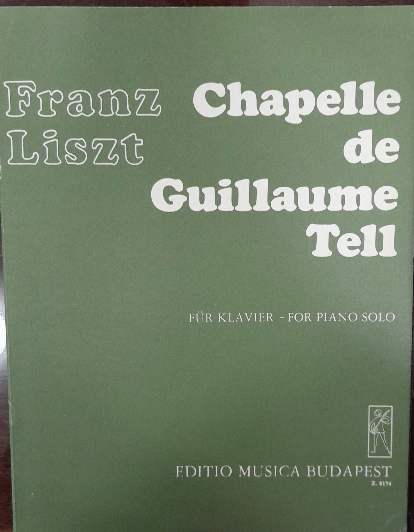 Franz Liszt Chapelle de Guillaume Tell partition piano-3000 partitions, livres et vinyles d'occasion en vente sur notre site internet gastonmusicclub.fr Gaston Music Store