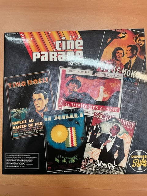 Vinyle 2P Ciné parade 1931 - 1942- 3000 partitions, livres et vinyles d'occasion  en vente sur notre site internet gastonmusicclub.fr Gaston Music Store