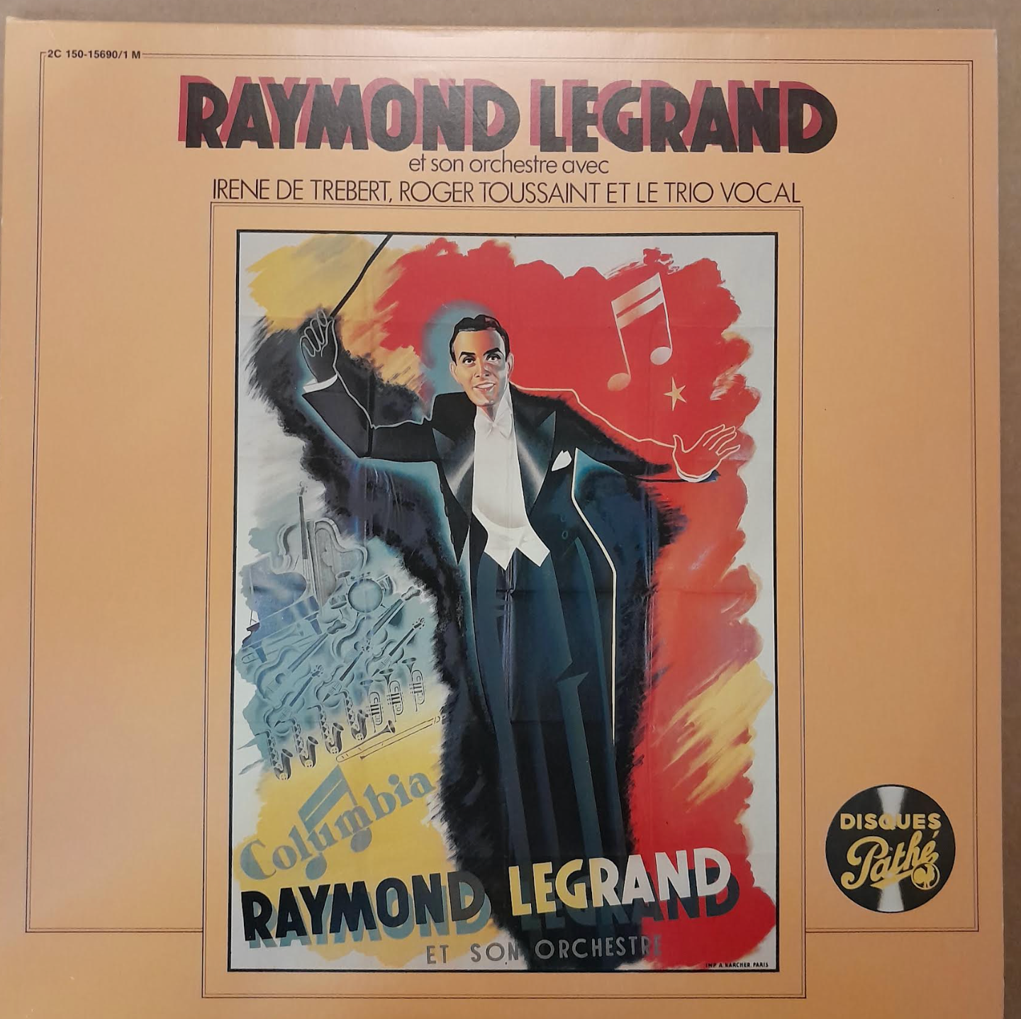 Coffret 2 Vinyles 33 tours Raymond Legrand et son orchestre