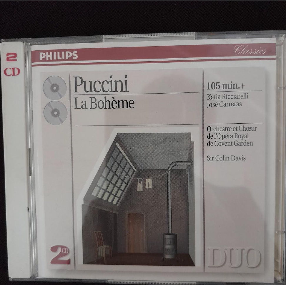 Coffret CD Giacomo Puccini La Bohème, opéra en 4 actes (2 CD)