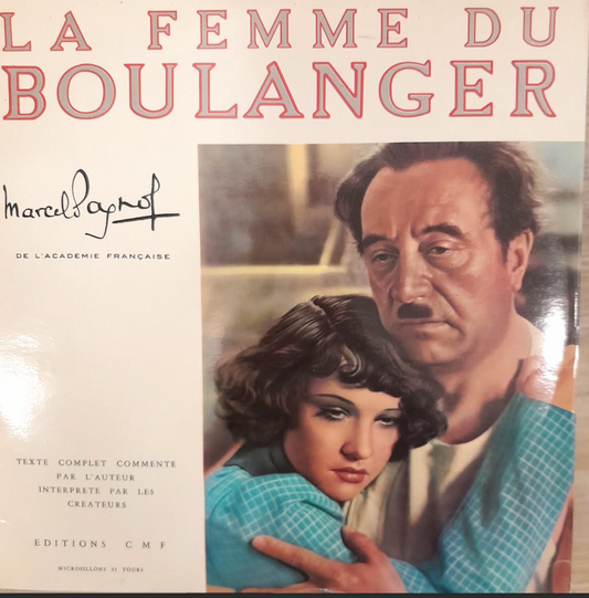 Coffret Vinyle Marcel Pagnol La femme du boulanger 2 disques
