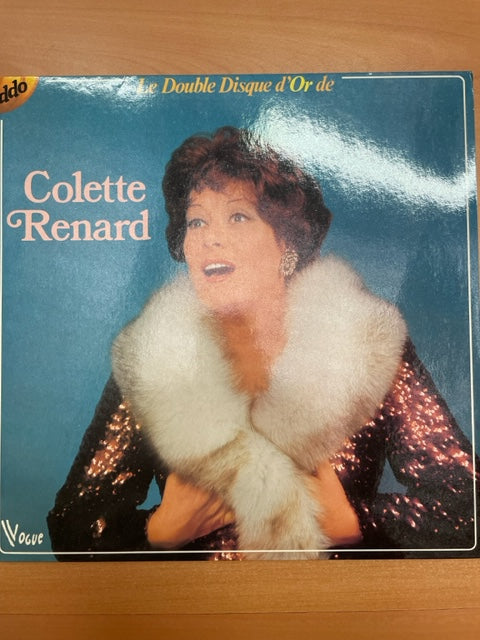 Vinyle Le double disque d'or de Colette Renard (2 disques)- 3000 partitions, livres et vinyles d'occasion en vente sur notre site internet gastonmusicclub.fr Gaston Music Store