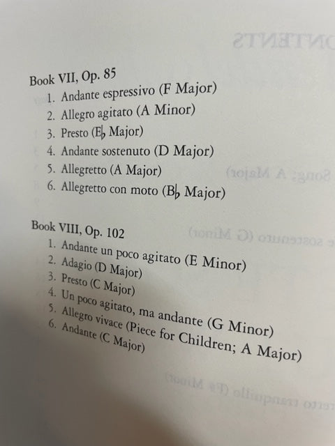 Mendelssohn Complete songs without words pour piano - 3000 partitions, livres et vinyles d'occasion en vente sur notre site internet gastonmusicclub.fr Gaston Music Store