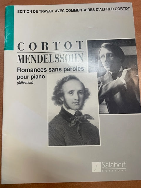 Mendelssohn Romances sans paroles pour piano (sélection)