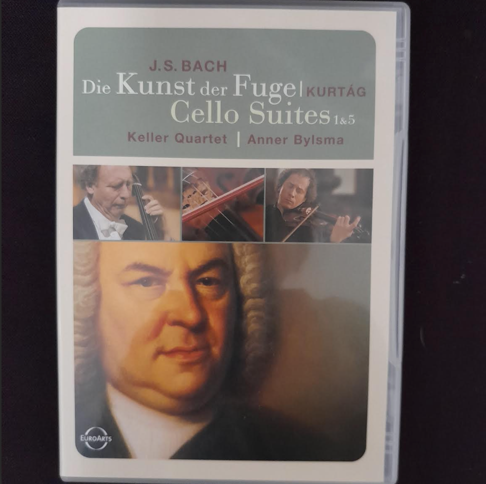 DVD J.S. Bach "L'art de la fugue" alternant avec des oeuvres de Kurtag