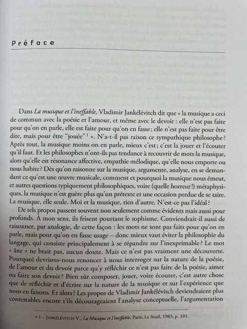 Sandrine Darsel De la musique aux émotions: une exploration philosophique-3000 partitions, livres et vinyles d'occasion en vente sur notre site internet gastonmusicclub.fr Gaston Music Store