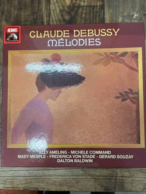 Coffret 4 Vinyles Claude Debussy Mélodies- 3000 partitions, livres et vinyles d'occasion en vente sur notre site internet gastonmusicclub.fr Gaston Music Store