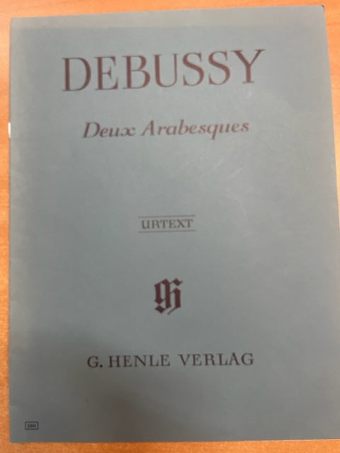 Claude Debussy 2 Arabesques pour piano- 3000 partitions, livres et vinyles d'occasion  en vente sur notre site internet gastonmusicclub.fr Gaston Music Store