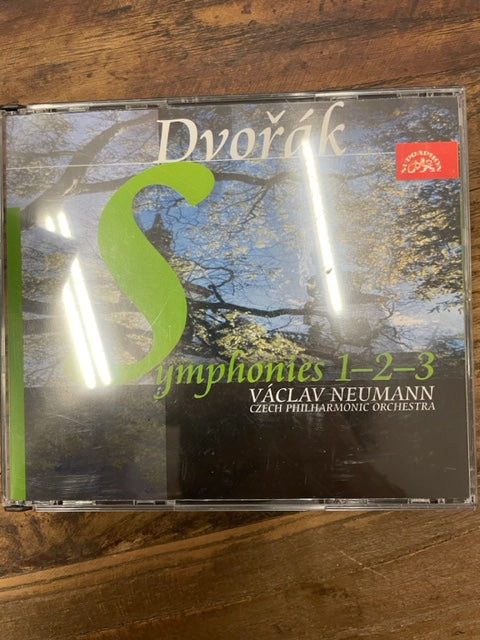 CD Anton Dvorak Symphonies 1, 2 & 3 (coffret 2 CD) Vaclav Neumann, direction- 3000 partitions, livres et vinyles d'occasion en vente sur notre site internet gastonmusicclub.fr Gaston Music Store