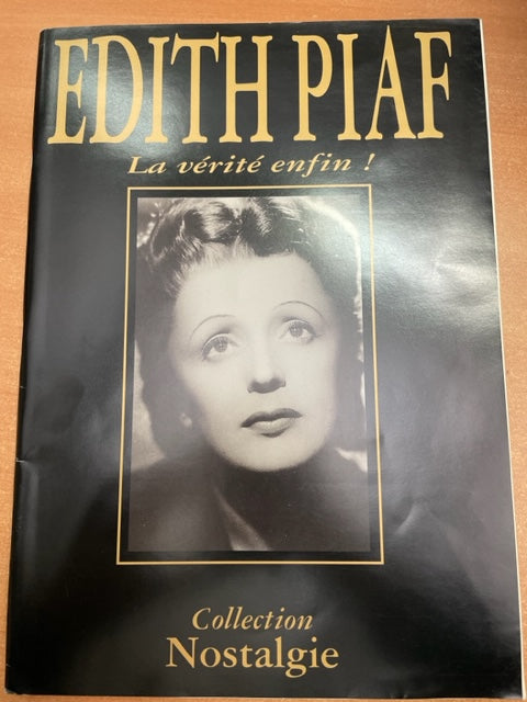 Livre Edith Piaf, la vérité enfin!- 3000 partitions, livres et vinyles d'occasion en vente sur notre site internet gastonmusicclub.fr Gaston Music Store
