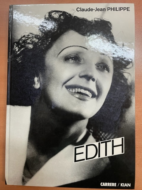 Edith livre de Phillippe Cl Jean