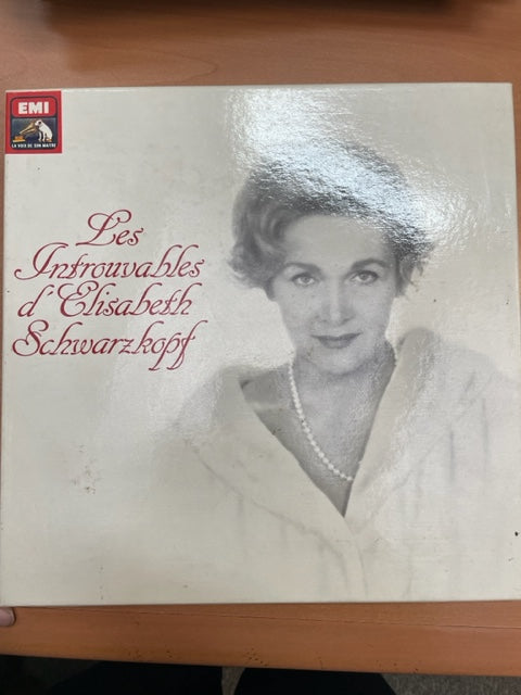 Vinyle Les introuvables d' Elisabeth Schwarzkopf 5 disques + livret Avant-scène