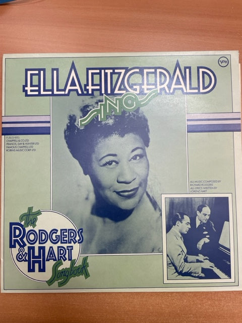 Coffret Vinyles Ella Fitzgerald sings the Rodgers and Hart Songbook (2 disques)