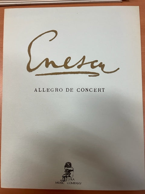 Enesco Allegro de concert pour harpe-3000 partitions, livres et vinyles d'occasion en vente sur notre site internet gastonmusicclub.fr Gaston Music Store