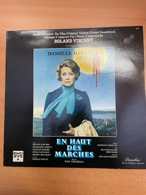 Vinyle Vincent Roland En Haut des Marches, bande originale du film de Paul Vecchiali