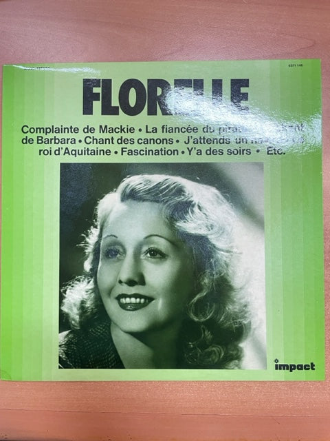 Vinyle Florelle de Kurt Weill