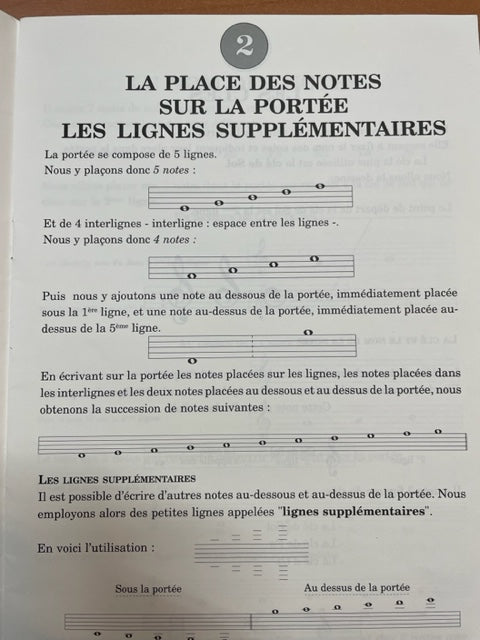 Guy Dinoird Formation Musicale Condensé théorique 1er recueil A- 3000 partitions, livres et vinyles d'occasion  en vente sur notre site internet gastonmusicclub.fr Gaston Music Store